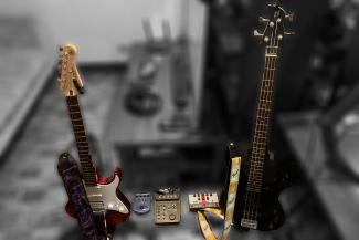 Guitars and pedals